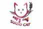 Preview: Copy Cat Suizid Cat Aroma Vanillepudding garniert mit frischen Erdbeeren