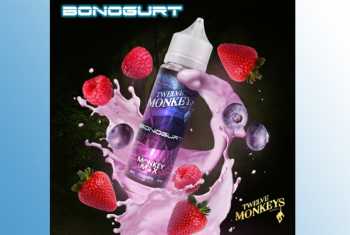 Bonogurt - Twelve Monkeys Liquid 60ml cremiger Beeren-Joghurt