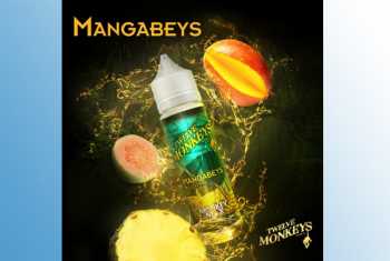 MANGABEYS - Twelve Monkeys Liquid 60ml Fruchtmix aus Melone, Ananas und Mango