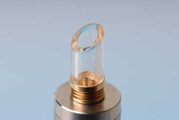 Dampf Shop - Glas Driptip Typ 5 Silber oder Gold