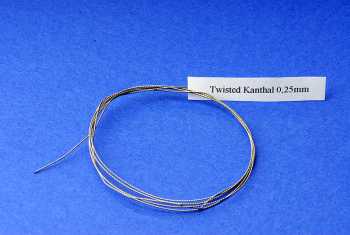 2 x Twisted Kanthal - gedrehter Kanthaldraht