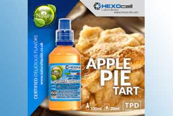 Applepie Tart – Hexocell Shake & Vape 30ml/60ml frisch gebackene Apfel Tart