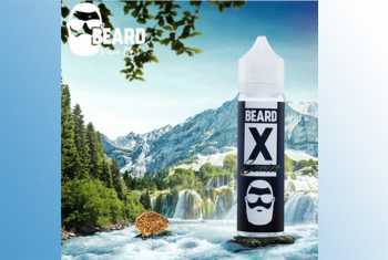 X-Series No. 00 - 60ml Beard Vape Liquid würziger Tabak mit Cappuccino verfeinert