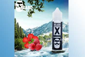 X-Series No. 64 - 60ml Beard Vape Liquid reife Himbeeren verfeinert mit Hibiskus