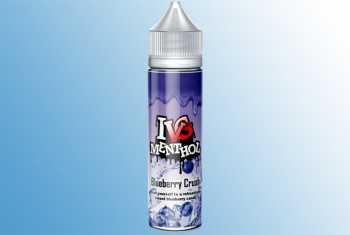 Blueberry Crush - I VG Menthol Liquid 60ml reife süße Blaubeeren mit Menthol Kick