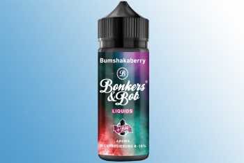 Bumshakaberry Bonkers & Bob Aroma 10ml Loganbeeren mit Erdbeeren und Menthol