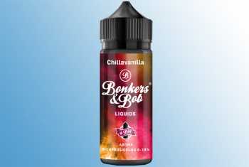 Chillavanilla Bonkers & Bob Aroma 10ml reife Erdbeeren verfeinert mit Vanille und Karamell