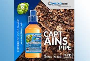 Captains Pipe – Hexocell Liquid 30ml klassicher Pfeifentabak