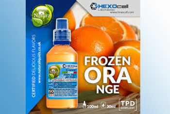 Frozen Orange – Hexocell Liquid 30ml geeiste frische Orange