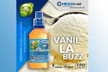 Vanilla Buzz – Hexocell Liquid 30ml leckeres Vanilleeis