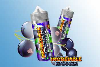 Blackcurrant Incredible Flavours Liquid 60ml reife schwarze Johannisbeeren