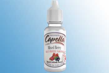 Mixed Berry Capella Flavors Aroma 13ml Fruchtmix aus Erdbeeren, Himbeeren und schwarzen Johannisbeeren