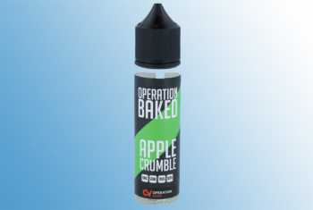 Apple Crumble - Operation Baked Liquid 60ml Omas Streuselkuchen mit Apfelfüllung