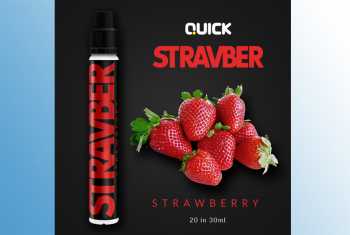 Stravber - Quick Liquid 20ml intensives Erdbeer Liquid