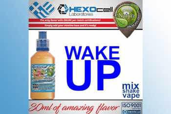 Wake Up! – Hexocell Shake & Vape 30ml/100ml Irish Coffee Geschmack trifft auf Müsli