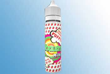 Strawberry - Yoghurt Puff Liquid 60ml Erdbeer Liquid mit leichter Joghurt Creme