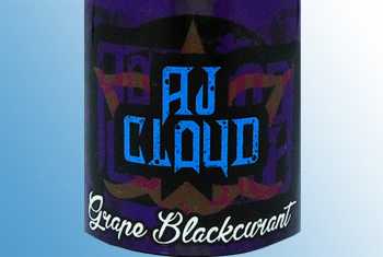 Grape Blackcurrant - AJ Cloud Liquid 50ml Fruchtmix aus Trauben und schwarzer Johannisbeere