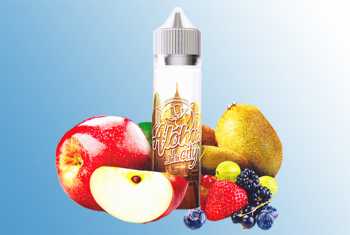 Angel Fruits Aloha City Liquid 60ml Fruchtmix mit den Hauptnoten Apfel und Kiwi