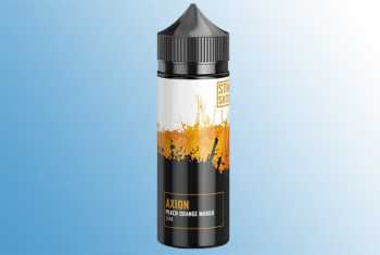 Axion Steamshots Shake & Vape 30ml / 120ml reifer Pfirsich verfeinert mit Mango und Orange