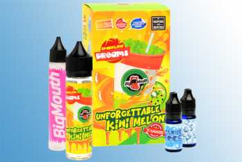 Unforgettable Kiwi 60ml Big Mouth Liquid Mix aus reifen Kiwis und saftiger Melone