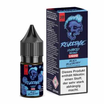 Black Blueberry Revoltage Hybrid-Nikotinsalz Liquid 10ml (Blaubeer mit kühler Note)