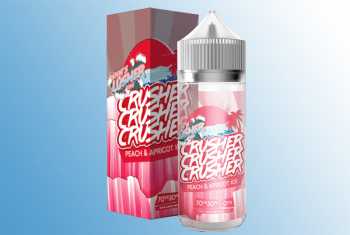 CRUSHER Peach & Apricot Ice 120ml Liquid reife Pfirsiche und Aprikosen eisgekühlt