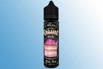 Berry Cake - Dessert Liquid 60ml süßer lockerer Kuchen mit einer dicken Portion roter Früchte