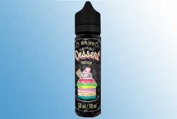 Chief Secret - Dessert Liquid 60ml leckerer Käsekuchen mit frischen Kokosraspeln bestreut