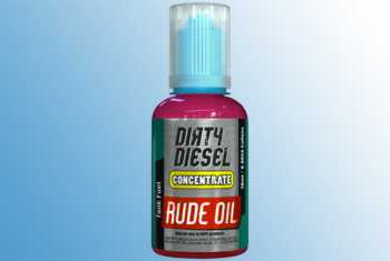 Dirty Diesel - Rude Oil Aroma frische Himbeer Limonade mit roten Beeren verfeinert