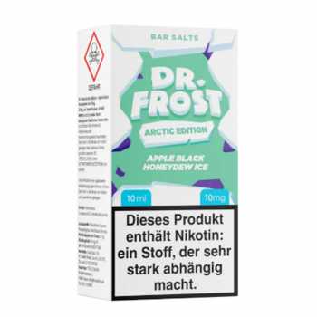 Apple Black Honeydew Ice Dr. Frost Arctic Nikotinsalz Liquid 10ml (Apfel, Johannisbeere, Honigmelone und Kühle)