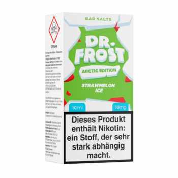 Strawmelon Ice Dr. Frost Arctic Nikotinsalz Liquid 10ml (Erdbeer und Melone mit Kühle)