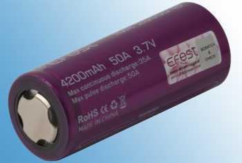 Efest 26650 Akku IMR Purple 4200mAh 35A