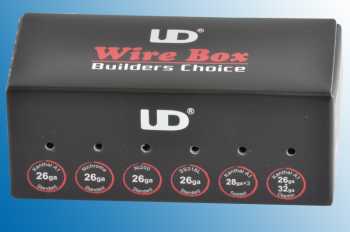 UD Wire Box 3 x Kanthal, 1 x SS316L, 1 x Ni200 und 1 x NiCr