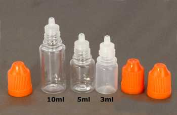 5 x Liquid Fläschchen 3ml mit Kindersicherung