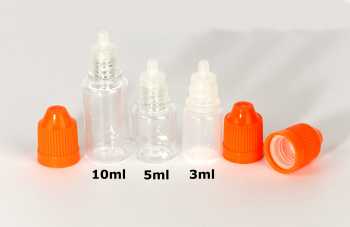 5 x Liquid Fläschchen 3ml mit Kindersicherung