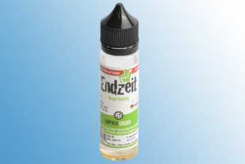 Dezent Unheftig - Endzeit Liquid 60ml leckeres Fruchtliquid aus Erdbeeren, Zitrone und Vanille