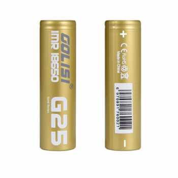 Golisi G25 18650 20A 2500mAh Akku