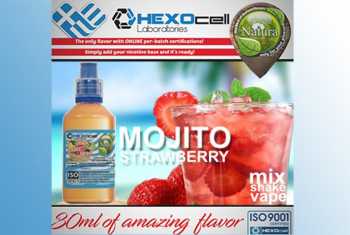 Mojito Strawberry – Hexocell Liquid 30ml leckerer Erdbeer Mojito