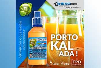 Porto Kalada! – Hexocell Liquid 30ml frisch gepresster Orangensaft