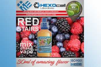 Red Stairs! – Hexocell Liquid 30ml Fruchtmix aus verschiedenen Beerensorten