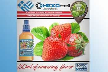 Minty Strawberry – Hexocell Liquid 30ml reife Erdbeeren treffen auf Minze