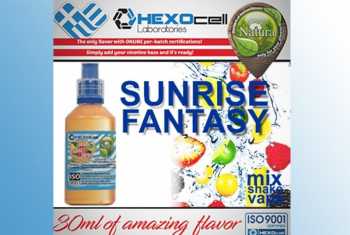Sunrise Fantasy – Hexocell Liquid 30ml (Exotische Früchte)