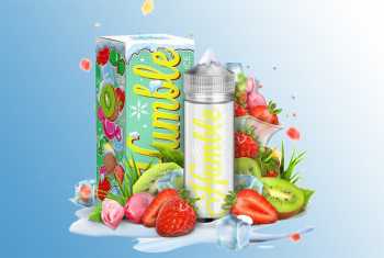 Humble Juice – ICE Tropic Thunder 120ml Liquid Mix aus Erdbeere, Kiwi und Süßigkeiten mit Cooling Kick