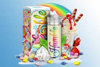 Vape the Rainbow Ice Humble Juice 120ml Liquid fruchtiger Süßigkeitenmix mit Menthol Kick