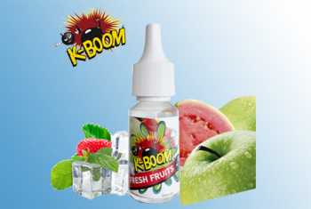 K-Boom Fresh Fruits Aroma Früchtemix aus Erdbeeren, Jackfruit und Guave mit Frischekick