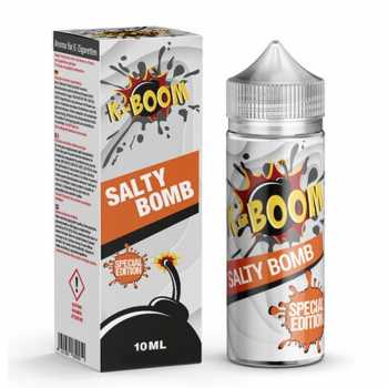 Salty Bomb K-BOOM Aroma 10ml + Chubby 120ml leckerer Macchiato verfeinert mit salzigen Karamell