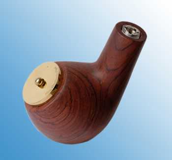 Dampf Shop - E-Pfeife Korpus aus Edelholz - King E-Pipe