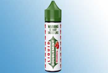 Doublemint Strawberry Liquid 60ml erfrischender Minzkaugummi mit Erdbeernote