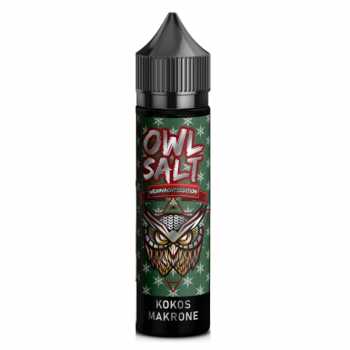 Kokosmakrone OWL Longfill Aroma 10/60ml (gebackene Kokos Makronen Kekse)