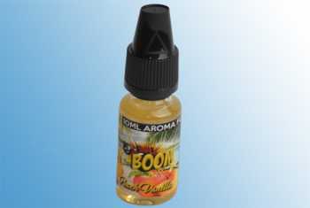 K-Boom Peach Vanilla Aroma Vanille verfeinert mit Zimt, Birne und Pfirsichen